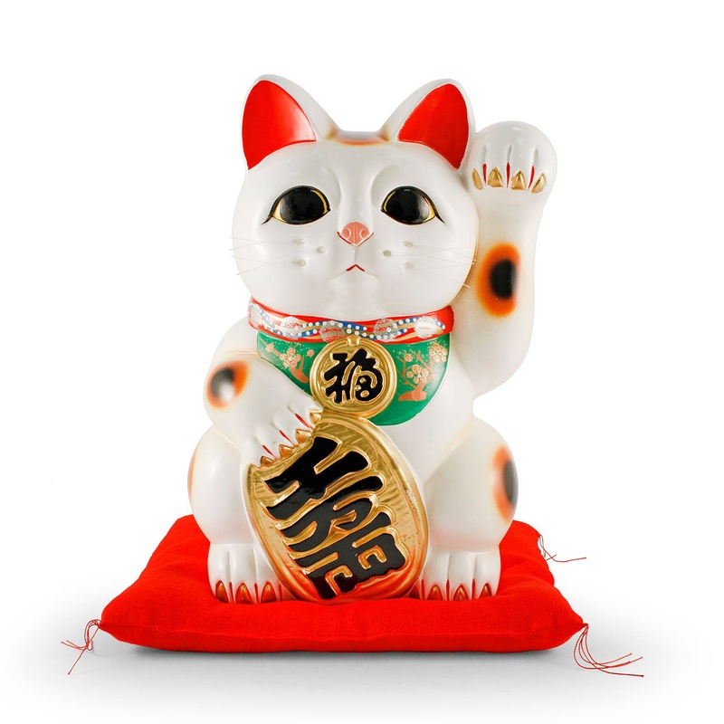 Lucky Cat Maneki Neko 13″