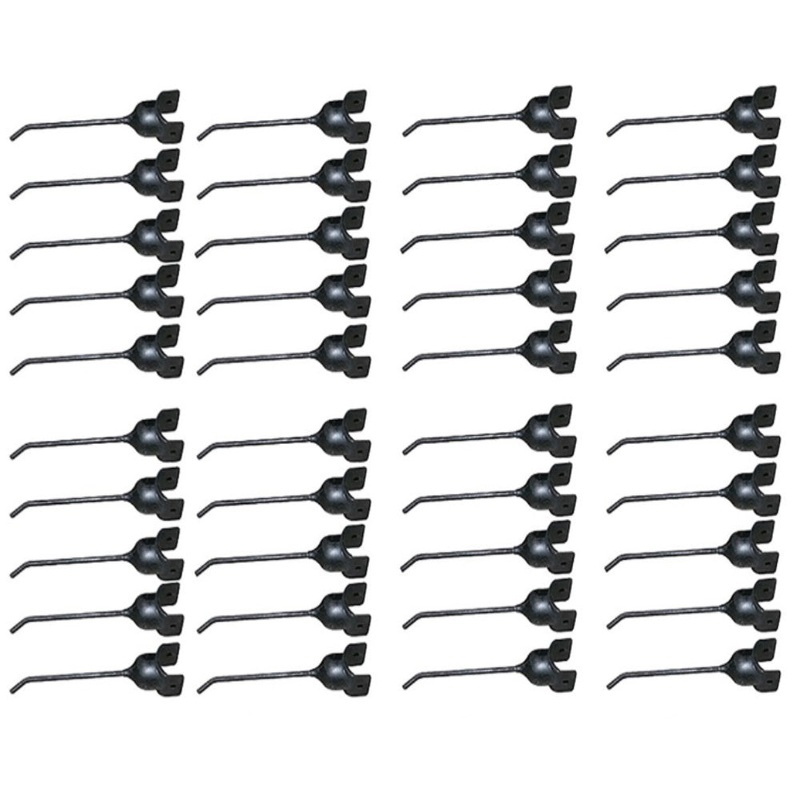 (40) Rubber Mounted Rake Teeth AE24953 AE47389 Fits John Deere 650 640 660 662